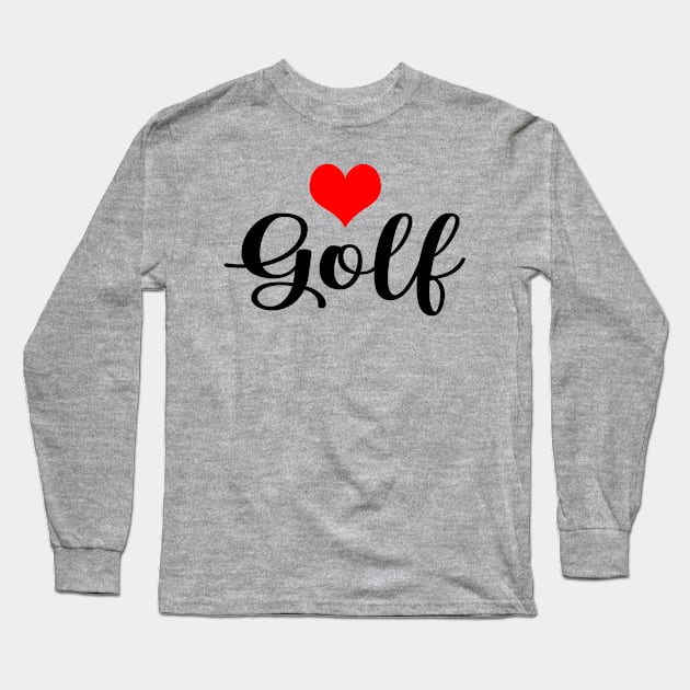 Golf Player Long Sleeve T-Shirt by ShopBuzz